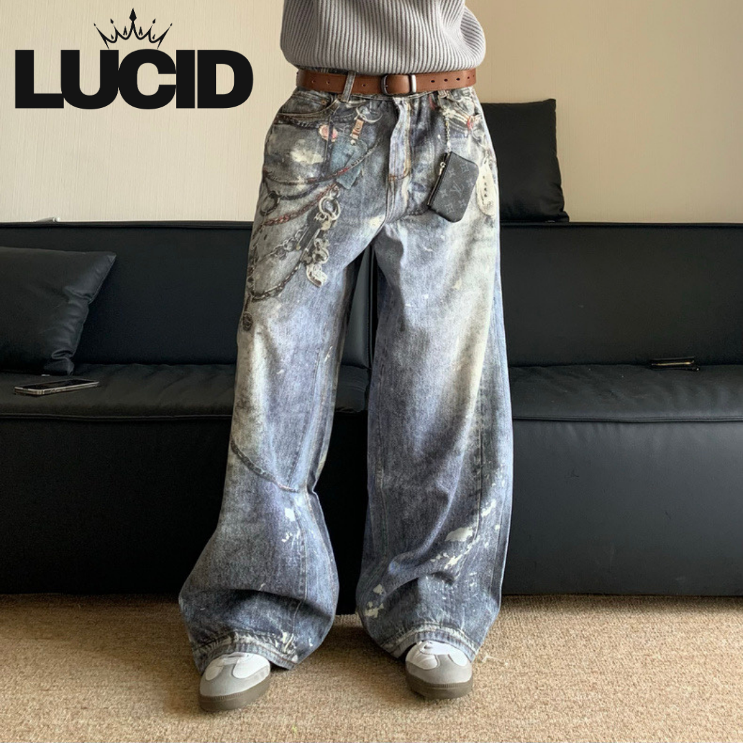 LUCID ABSTRACT JEANS