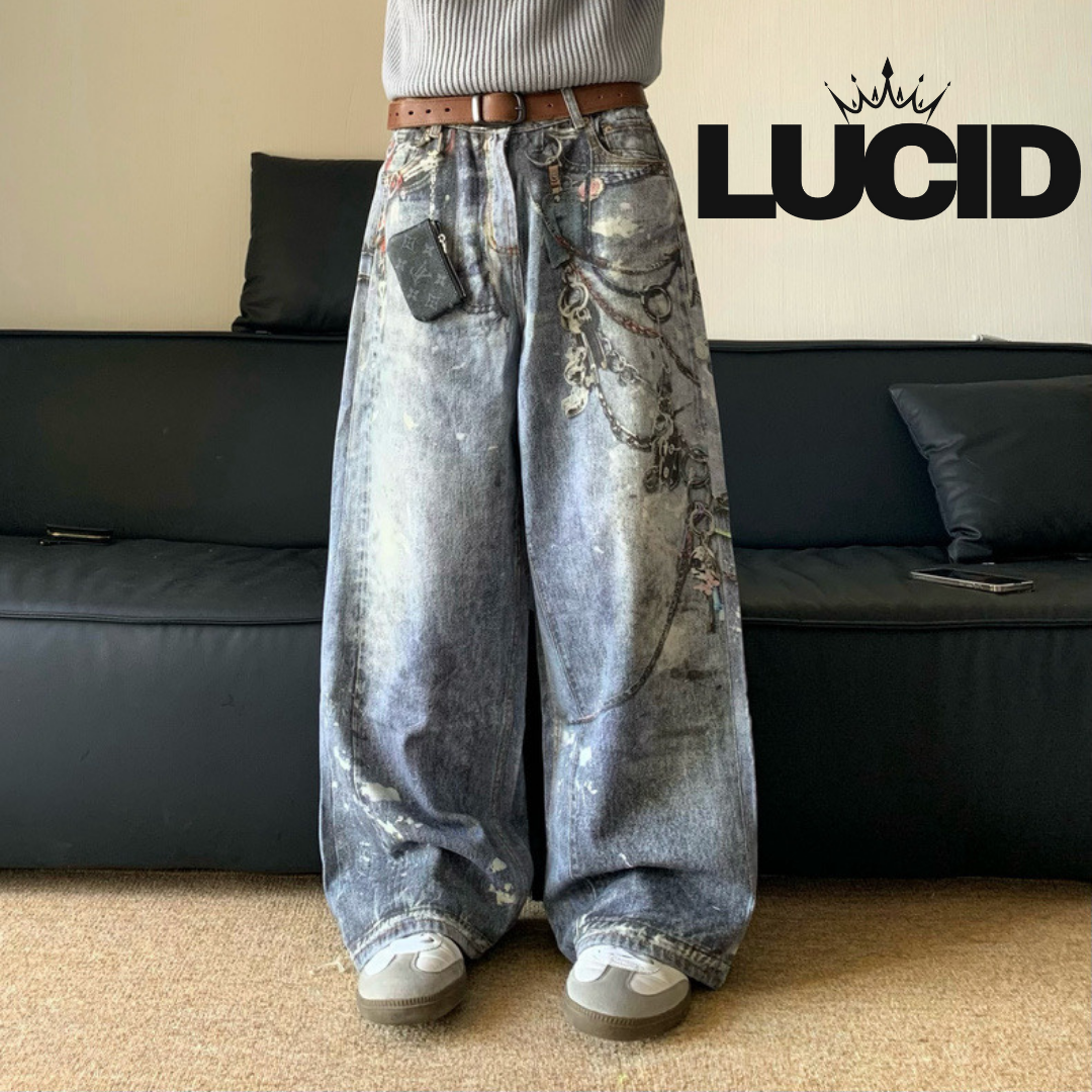 LUCID ABSTRACT JEANS